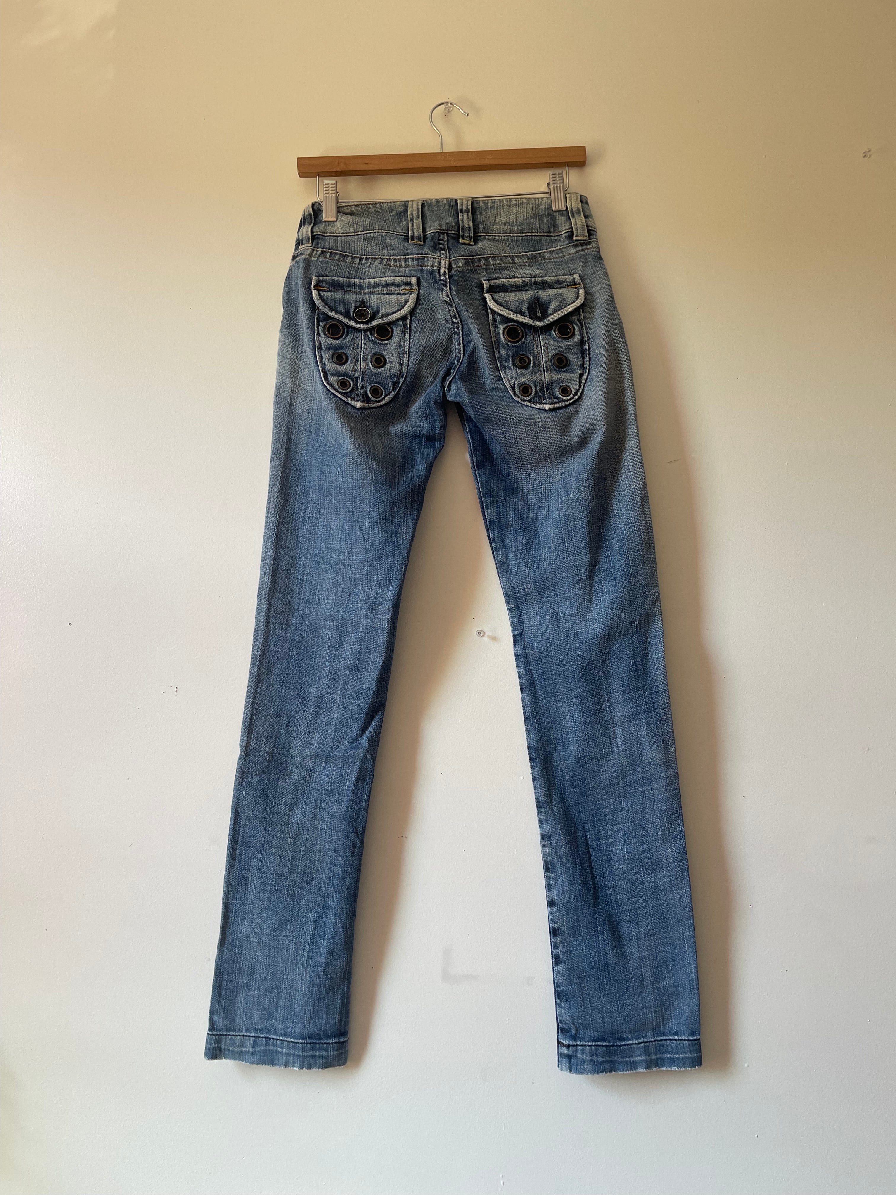 Nolita denim grommet jeans