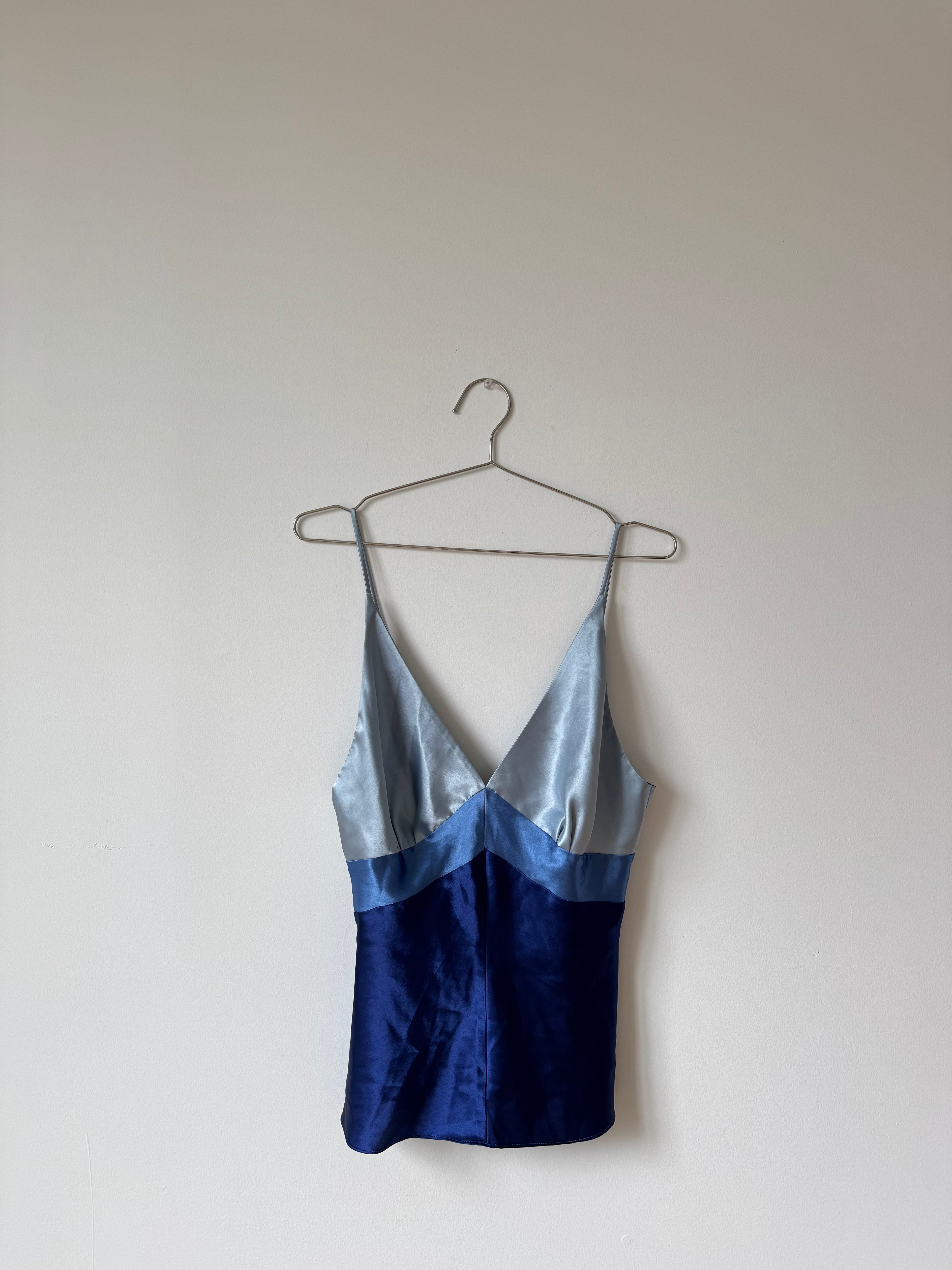 Blue cami top