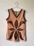 Archival suede top
