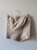 Cream corset with lace details
