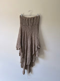 Cream crochet skirt