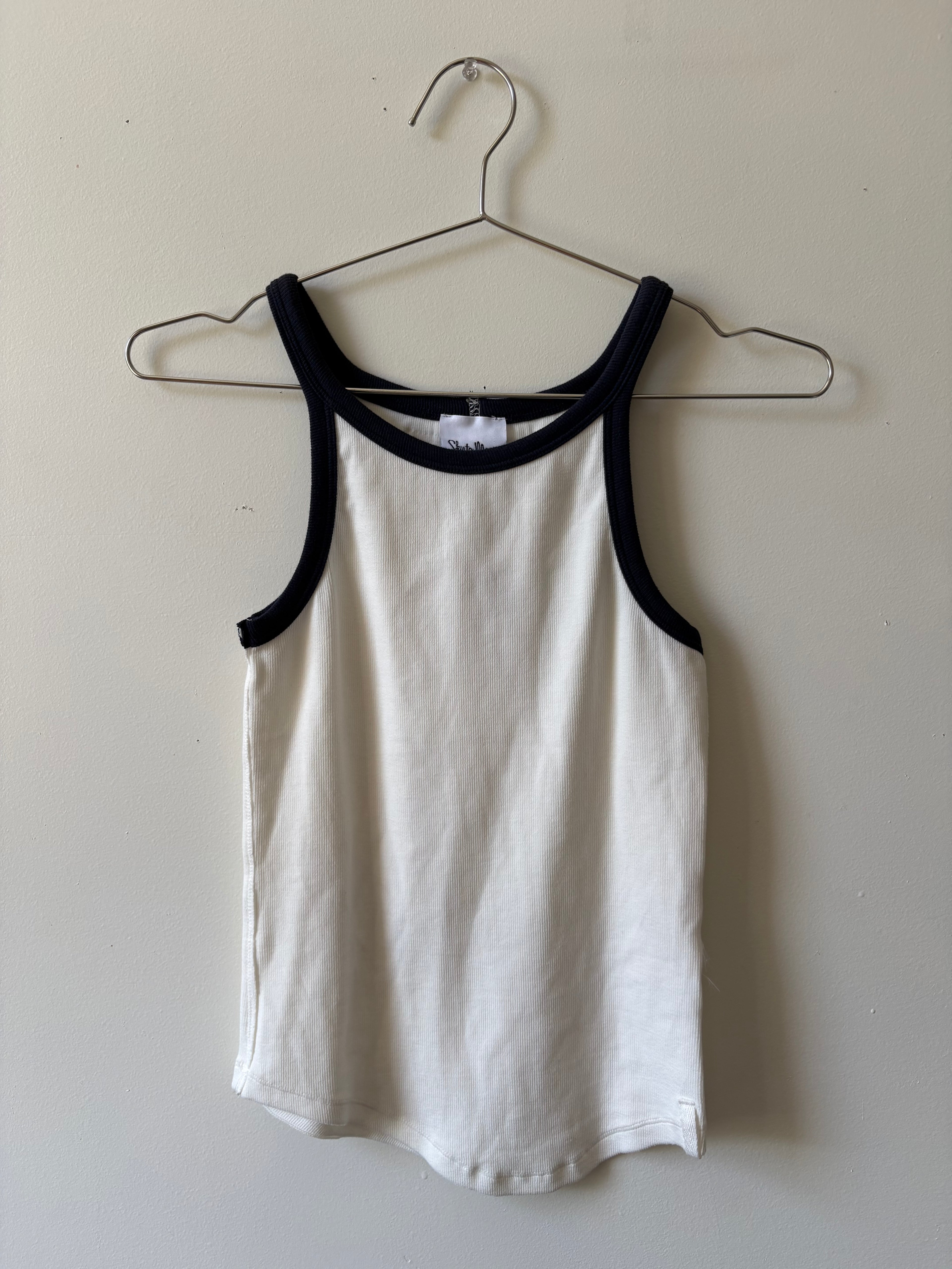 Skyto moon white tank top