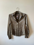 Banana republic silk button up