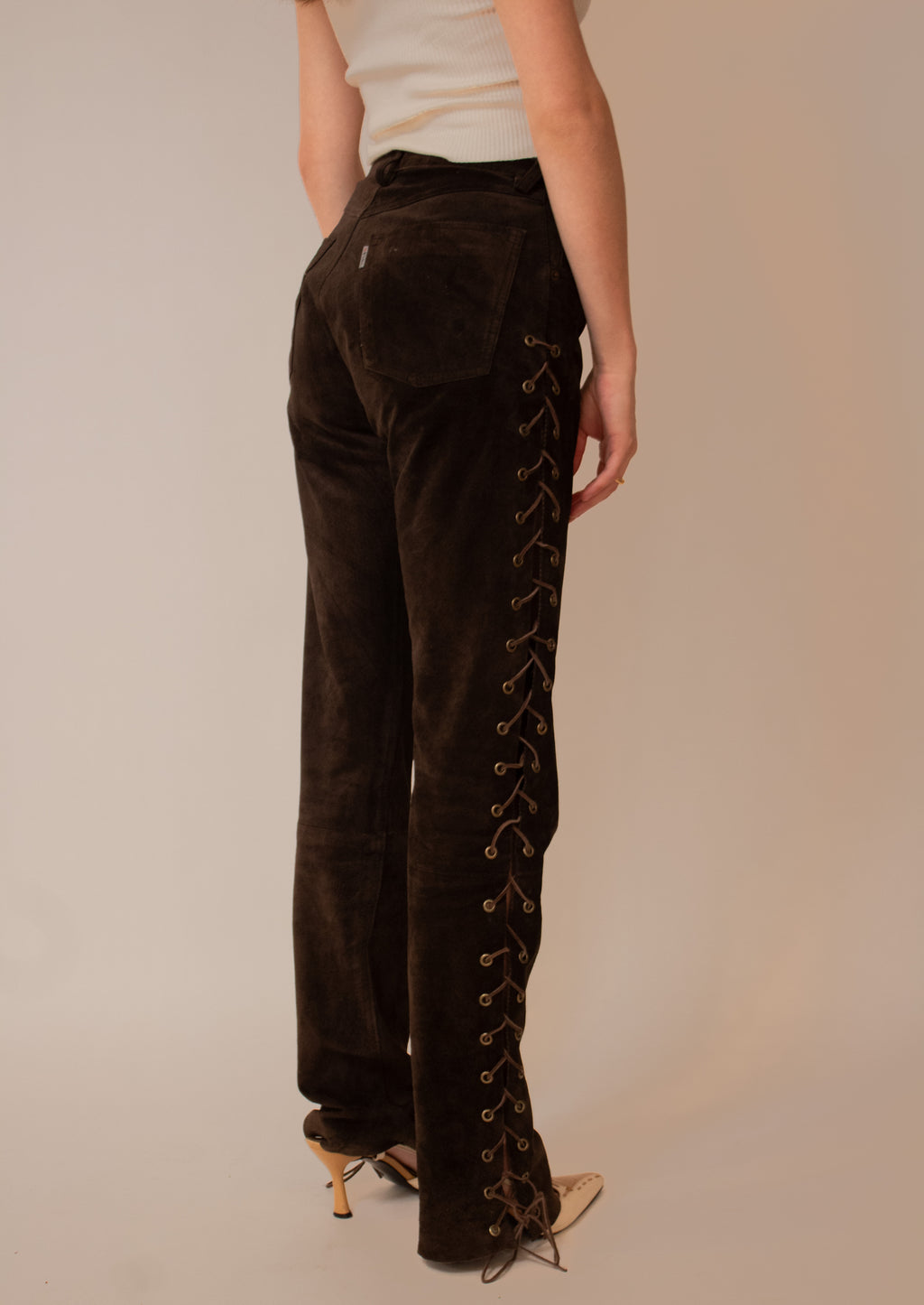 Laced Pants Chocolate