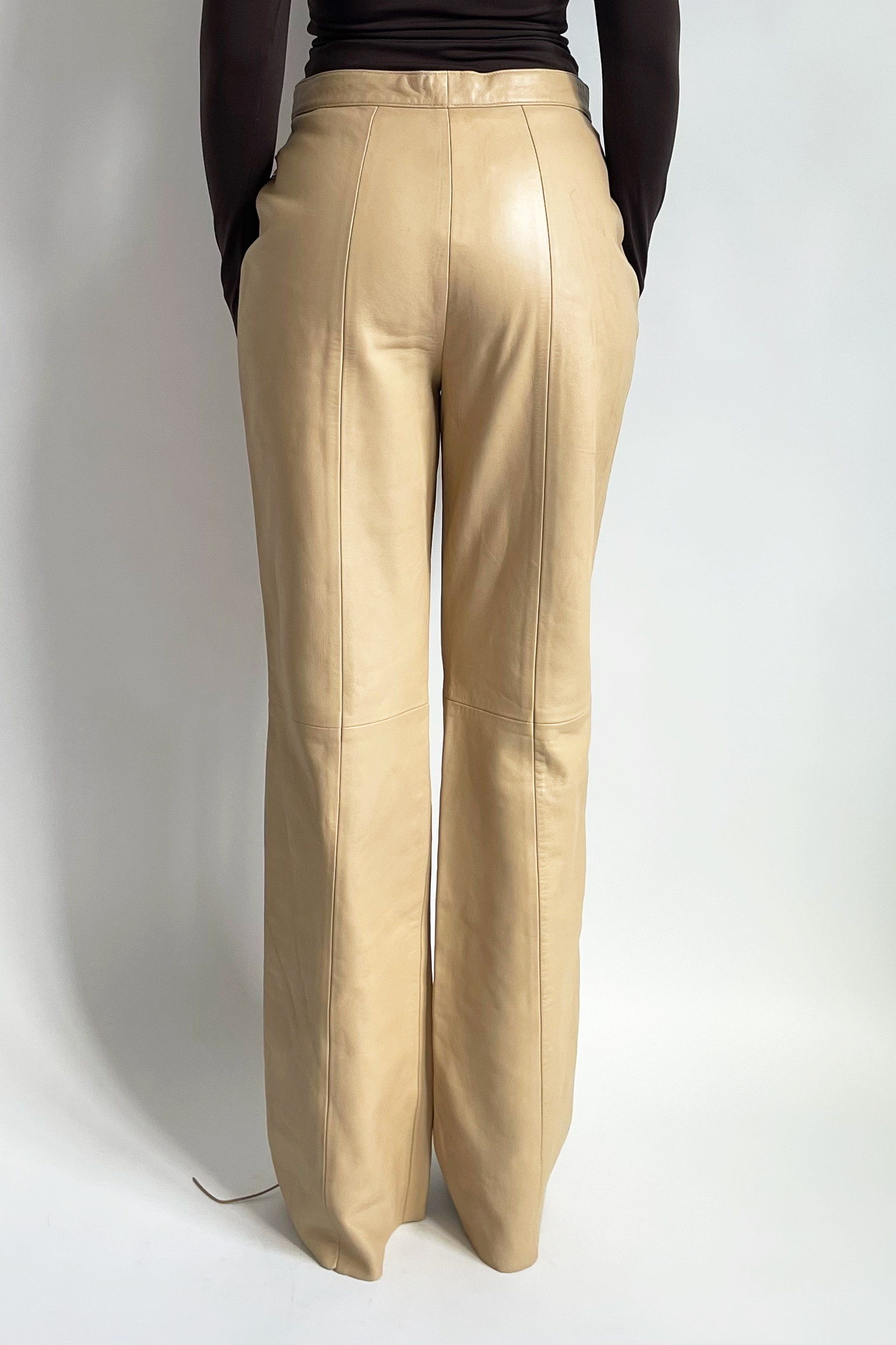 Laced Pants Cremás
