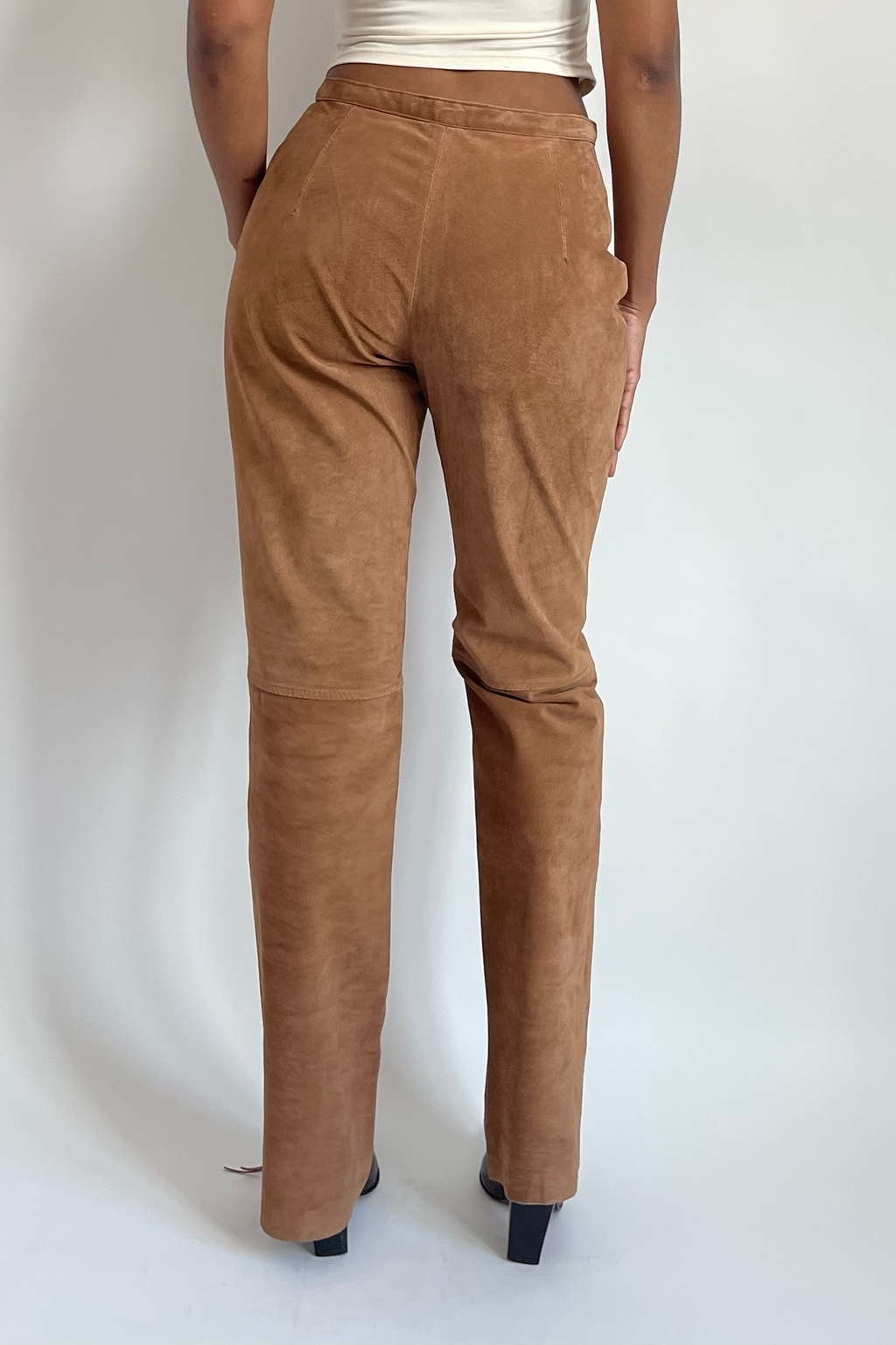 Laced Pants Brown