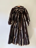 Vintage skunk fur coat