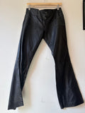 Dakota Industry Black low rise thin leather pants