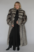 Fox fur coat